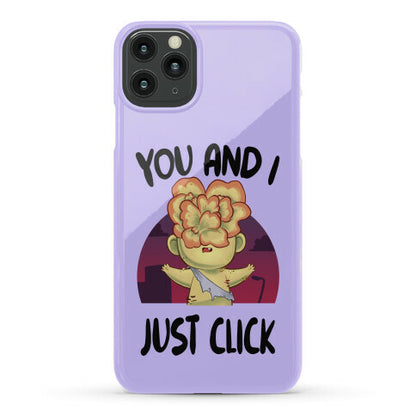 You and I Just Click Phone Case