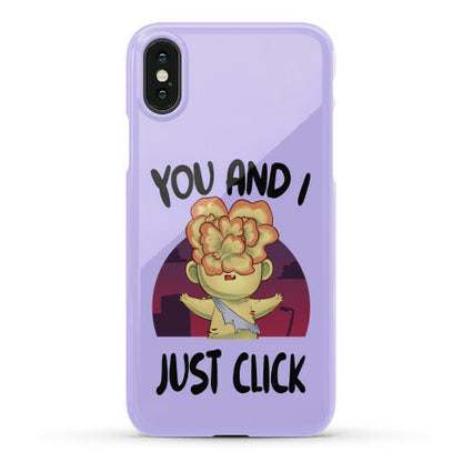 You and I Just Click Phone Case