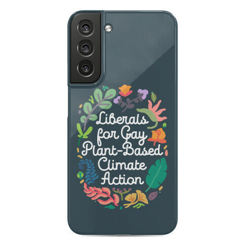 Liberals For Gay Plant-Based Climate Action Phone Case