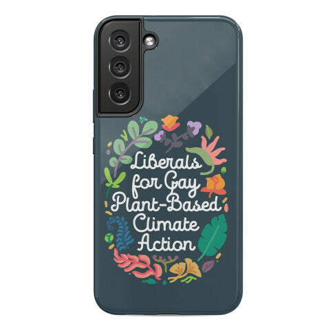 Liberals For Gay Plant-Based Climate Action Phone Case