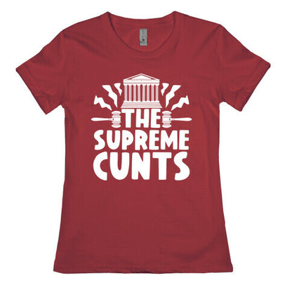 The Supreme Cunts Womens Cotton Tee