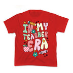 In My Teacher Era Kids Tee