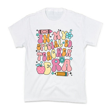 In My Special Ed Teacher Era Kids Tee