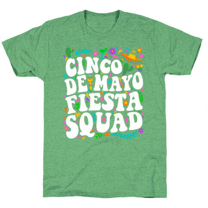 Cinco De Mayo Fiesta Squad Unisex Triblend Tee