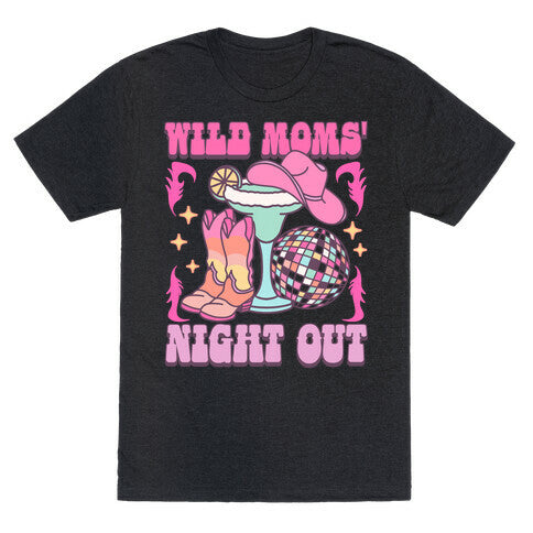 Wild Moms Night Out Unisex Triblend Tee