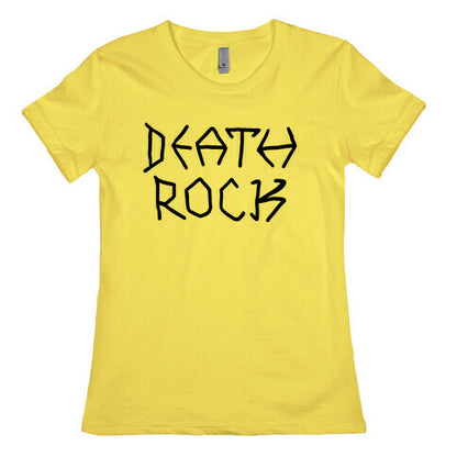 Death Rock Womens Cotton Tee