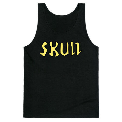 Skull  Tank Top