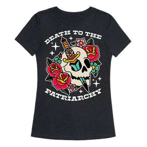Death to The Patriarchy Women's Triblend Tee