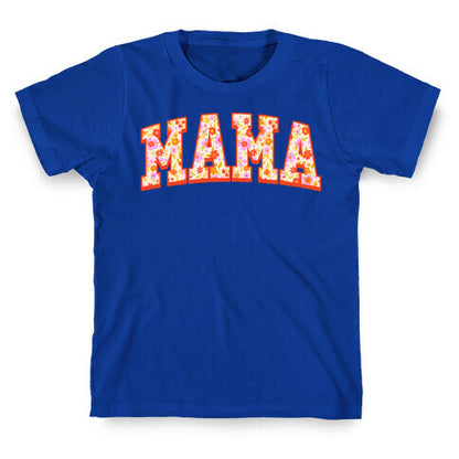 Floral Mama Text T-Shirt