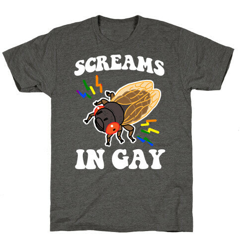 Screams in Gay Unisex Triblend Tee