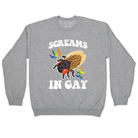 Screams in Gay Crewneck Sweatshirt