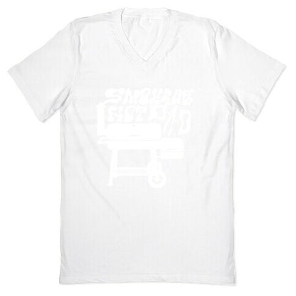 Smoking Hot Dad Meat Smoker V-Neck