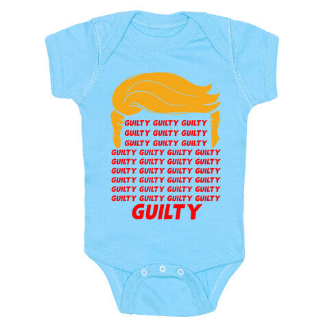 34 Times Guilty Trump Baby One-Piece