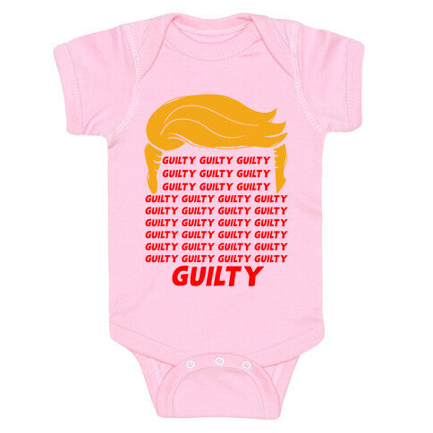 34 Times Guilty Trump Baby One-Piece