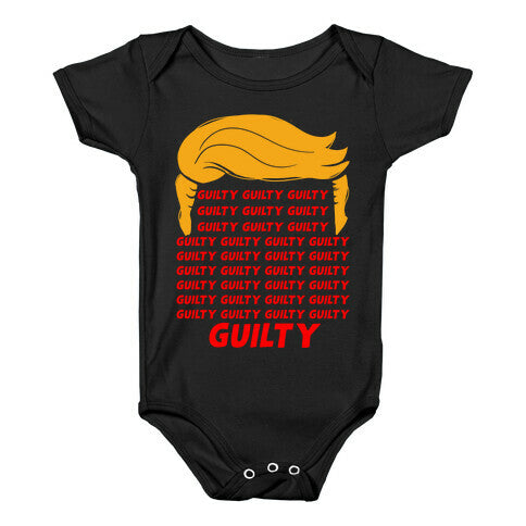 34 Times Guilty Trump Baby One-Piece
