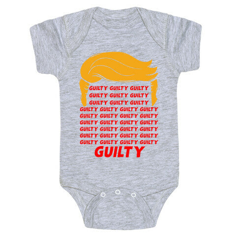 34 Times Guilty Trump Baby One-Piece