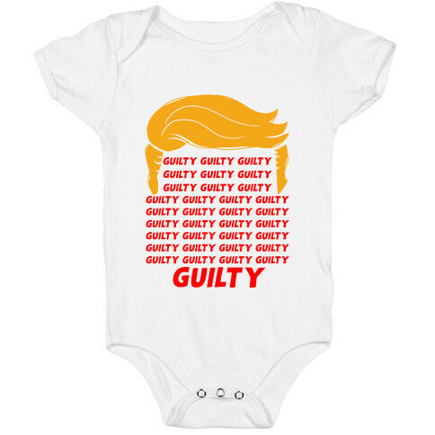 34 Times Guilty Trump Baby One-Piece