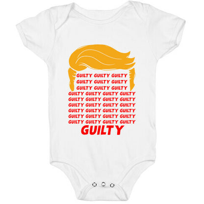 34 Times Guilty Trump Baby One-Piece
