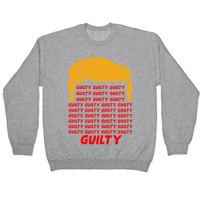 34 Times Guilty Trump Crewneck Sweatshirt