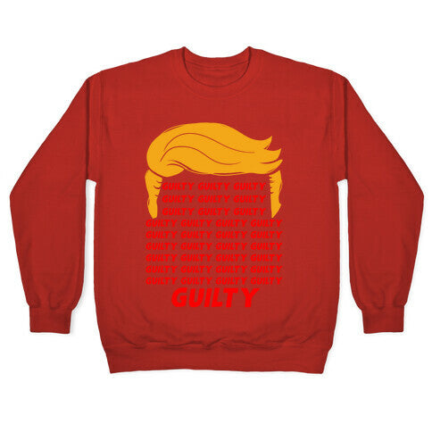 34 Times Guilty Trump Crewneck Sweatshirt