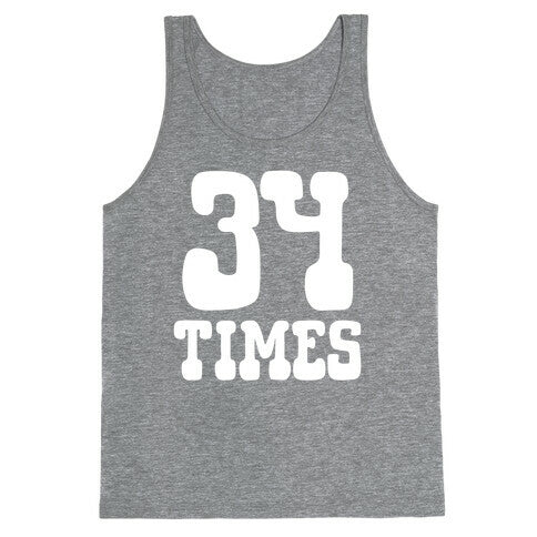 34 Times Trump Convicted Tank Top