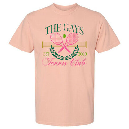 The Gays Tennis Club Comfort Colors Heavyweight Tee