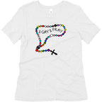 2 Gay 2 Pray Womens Triblend Tee