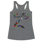 2 Gay 2 Pray Racerback Tank