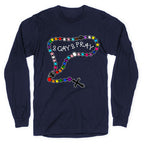2 Gay 2 Pray Longsleeve Tee