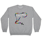 2 Gay 2 Pray Crewneck Sweatshirt