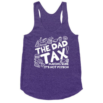 The Dad Tax Racerback Tank