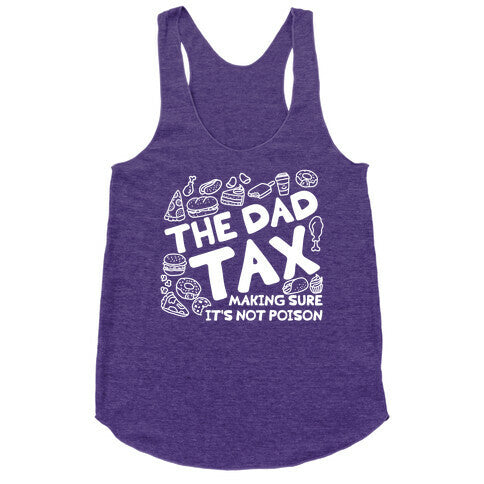 The Dad Tax Racerback Tank