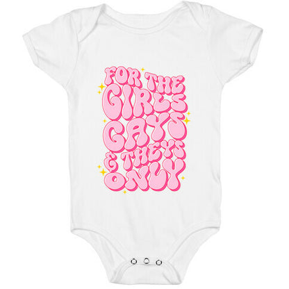 For The Girls, Gays, and Theys Only Baby One-Piece
