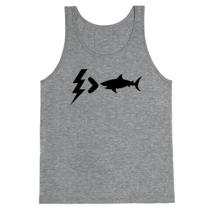 Electrocution Over Shark Trump Tank Top