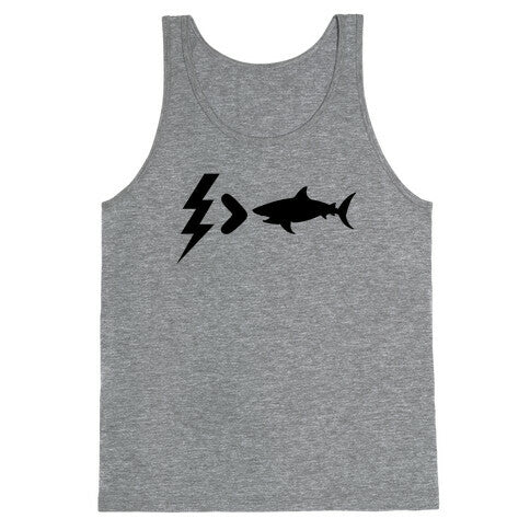 Electrocution Over Shark Trump Tank Top
