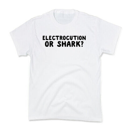 Electrocution or Shark? Trump Kids Tee