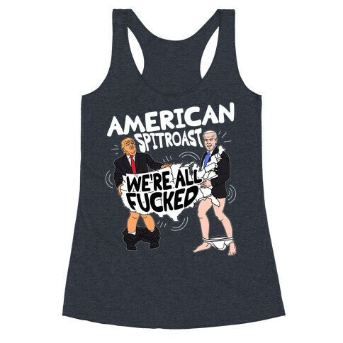 American Spit Roast Racerback Tank
