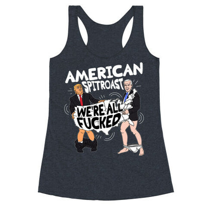 American Spit Roast Racerback Tank