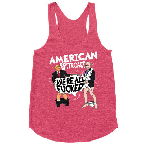 American Spit Roast Racerback Tank