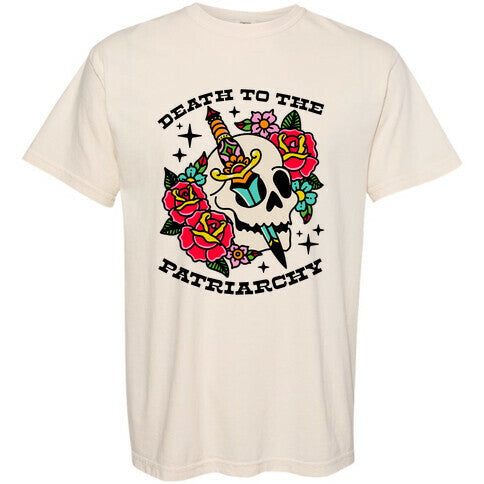 Death to The Patriarchy Comfort Colors Heavyweight Tee
