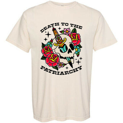 Death to The Patriarchy Comfort Colors Heavyweight Tee