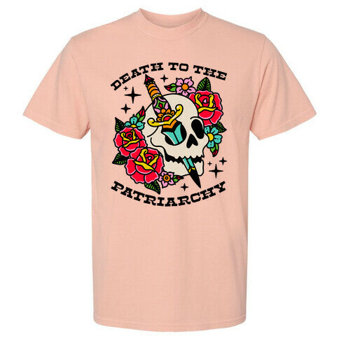 Death to The Patriarchy Comfort Colors Heavyweight Tee