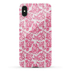 Floral Penis Pattern Pink Phone Case