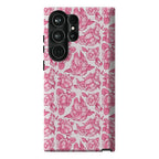 Floral Penis Pattern Pink Phone Case