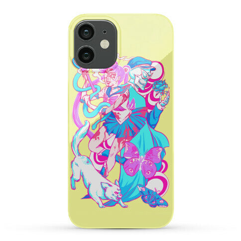 Rainbow Horror Senshi Parody Phone Case