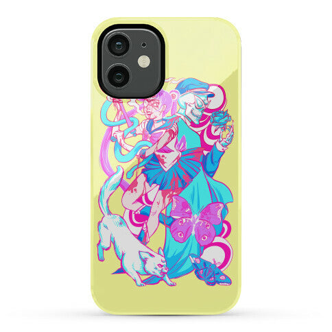 Rainbow Horror Senshi Parody Phone Case