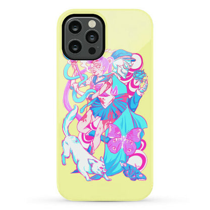 Rainbow Horror Senshi Parody Phone Case