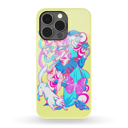 Rainbow Horror Senshi Parody Phone Case