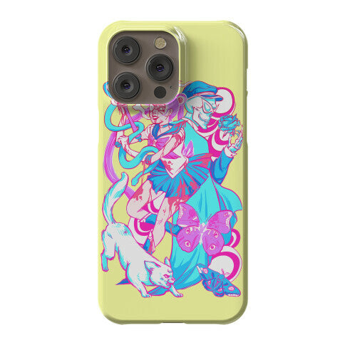 Rainbow Horror Senshi Parody Phone Case