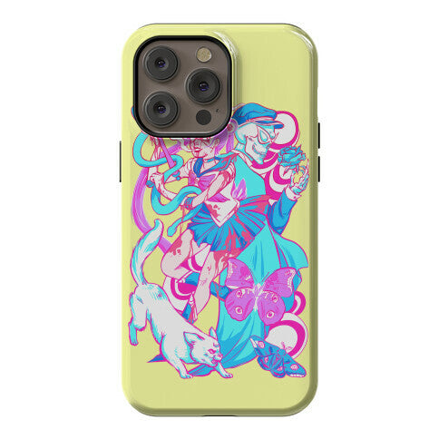 Rainbow Horror Senshi Parody Phone Case